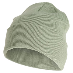 Unisex Acryl Beanie Muts - Saliegroen