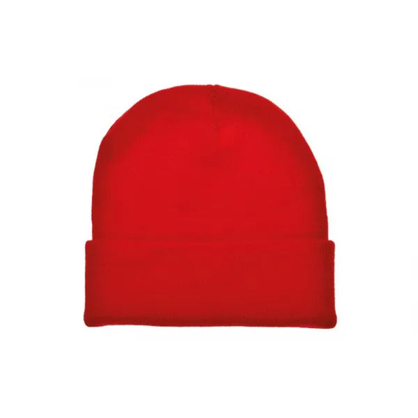 muts beanie unisex  met label rood 211450lb