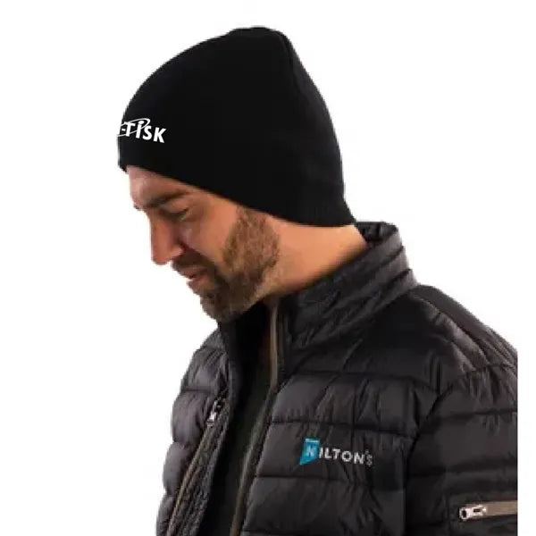 beanie muts unisex acryl zwart sfeer foto 211453