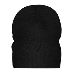 Unisex Beanie van Acryl - Zwart