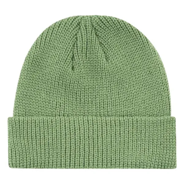 muts fisher hat grof gebreid groen 211459