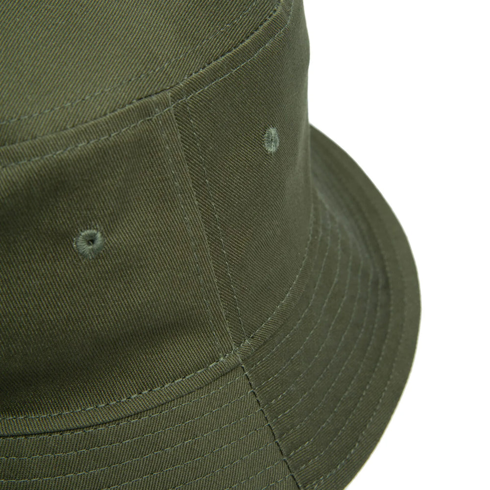 buckethat katoen zomer festival bedrukken groen detail 211720
