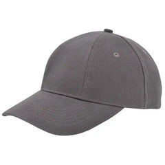 Turned Brushed Cap | Speciaal Verstevigd & Trendy - Grijs