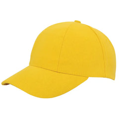 Turned Brushed Cap | Speciaal Verstevigd & Trendy - Geel