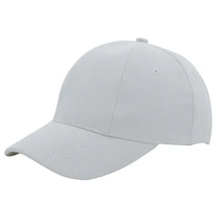 Turned Brushed Cap | Speciaal Verstevigd & Trendy - Wit