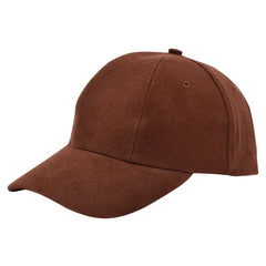 Turned Brushed Cap | Speciaal Verstevigd & Trendy Bruin