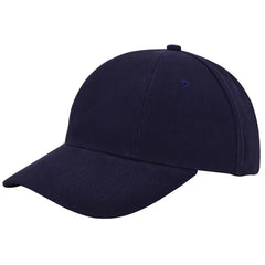 Turned Brushed Cap | Speciaal Verstevigd & Trendy Navy