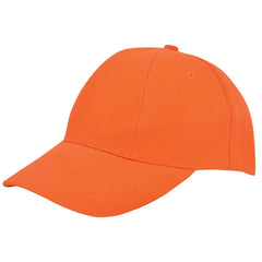 Turned Brushed Cap | Speciaal Verstevigd & Trendy Oranje