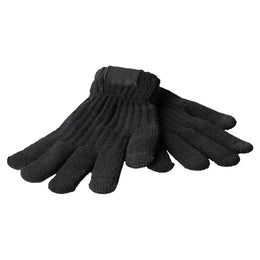 Touchscreen handschoenen met geleidende vezels, Zwart - 211866
