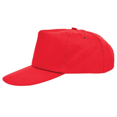 Promo Cap met Druksluiting - Rood