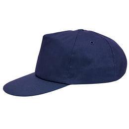 Promo cap met druksluiting zijkant, Marineblauw - 212110