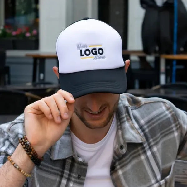 trucker cap deluxe plastic snapstrap navy sfeer foto 212136