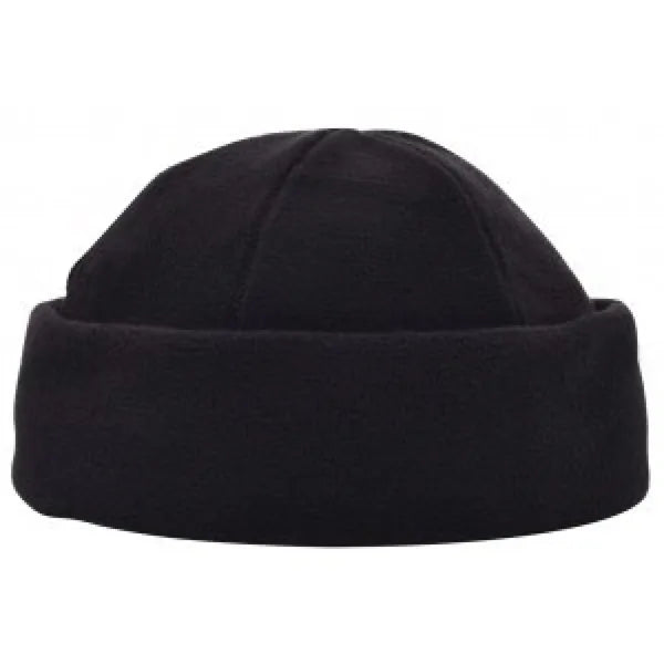 rpet fleece hat recycled materiaal zwart 212730