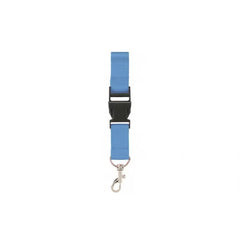 Keycord Lanyard van Gerecycled rPET – Lichtblauw