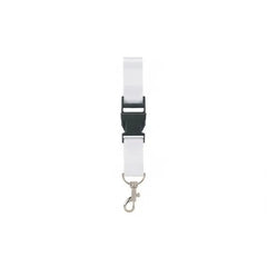 Keycord Lanyard van Gerecycled rPET – Wit