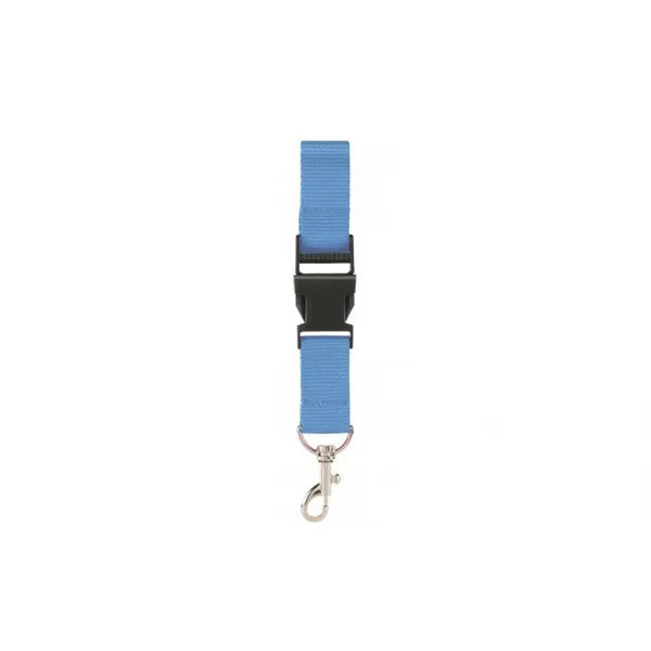 Keycord lanyard van gerecycled rPET, Lichtblauw - 212750