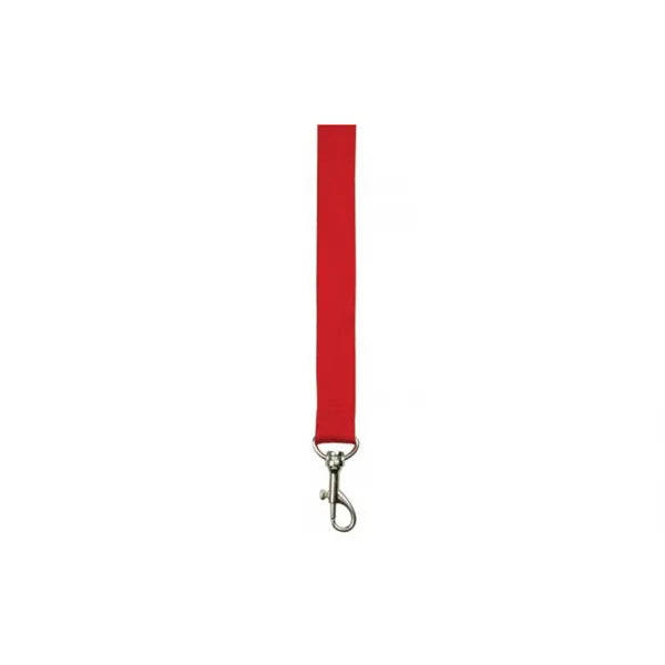 Lanyard van bamboevezel, Rood - 212755
