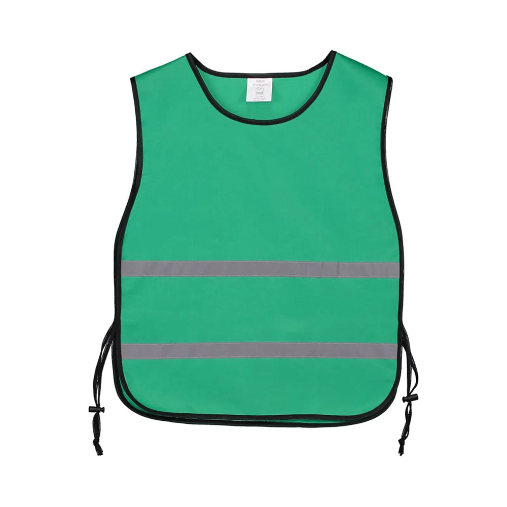  trainingsvest polyester verstelbaar groen voorkant 214750