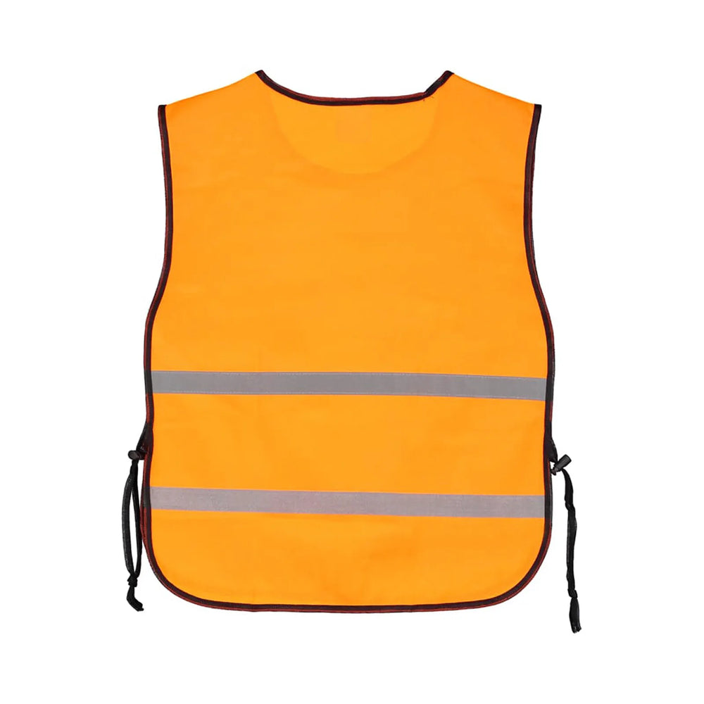  trainingsvest polyester verstelbaar oranje achterkant 214750