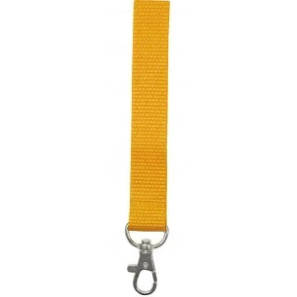 keycord lanyard veiligheidssluiting geel 217055