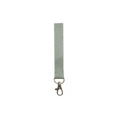Polyester Lanyard met Veiligheidssluiting en Musketonhaak – Grijs