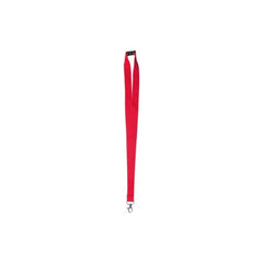 Polyester Lanyard met Veiligheidssluiting en Musketonhaak – Rood