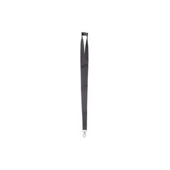 Polyester Lanyard met Veiligheidssluiting en Musketonhaak – Zwart