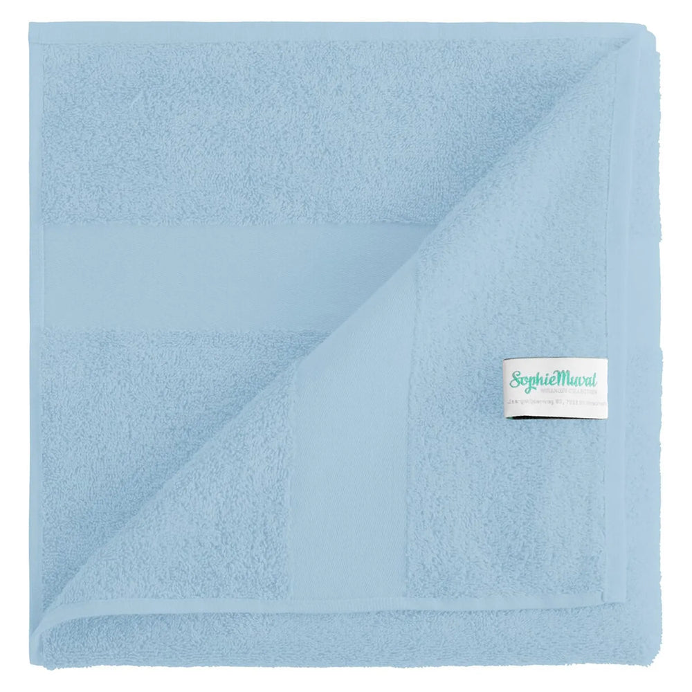 4 handdoeken luxe duurzaam ringspun katoen ocean blauw details 219100