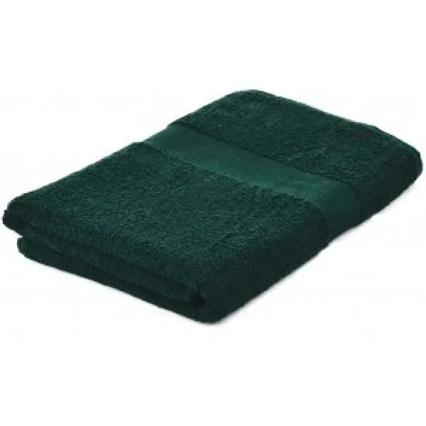 Katoenen handdoek, Flessengroen - 219100