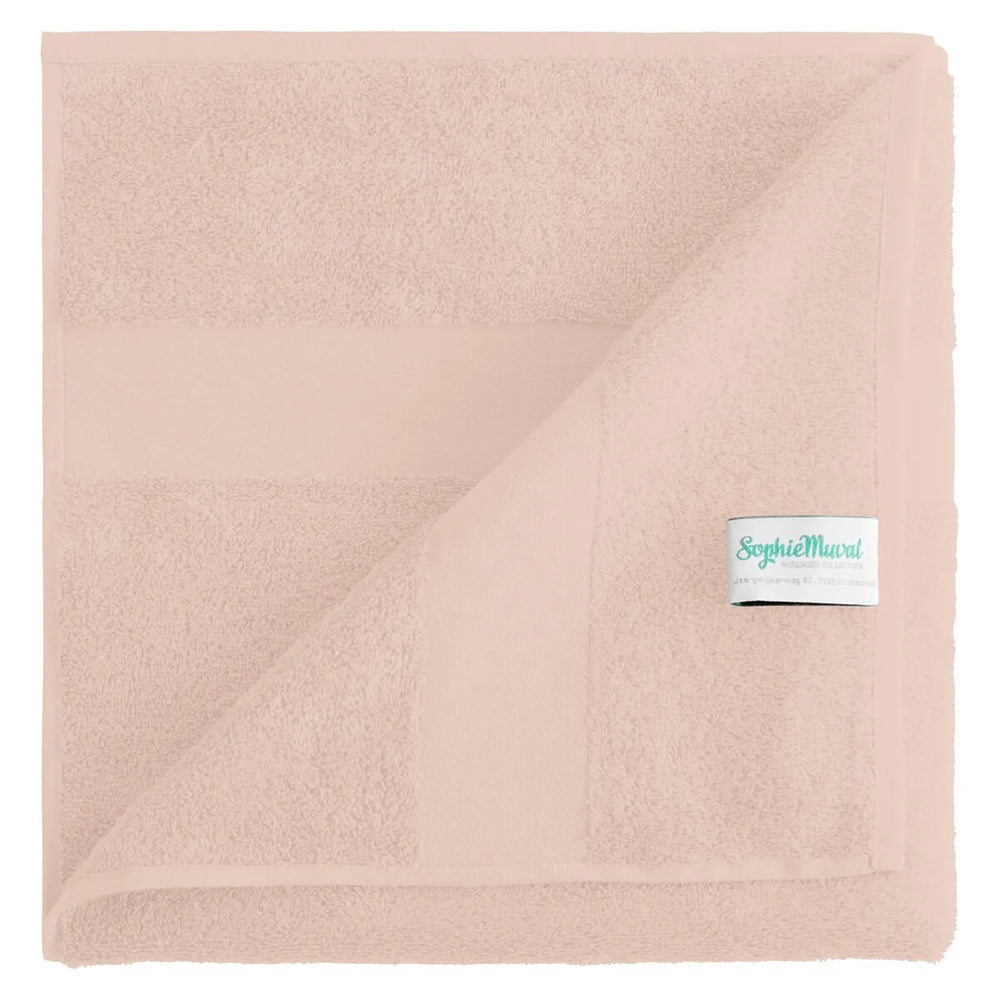 badhanddoek 100x50 450grm2 katoen dusty pink 219120