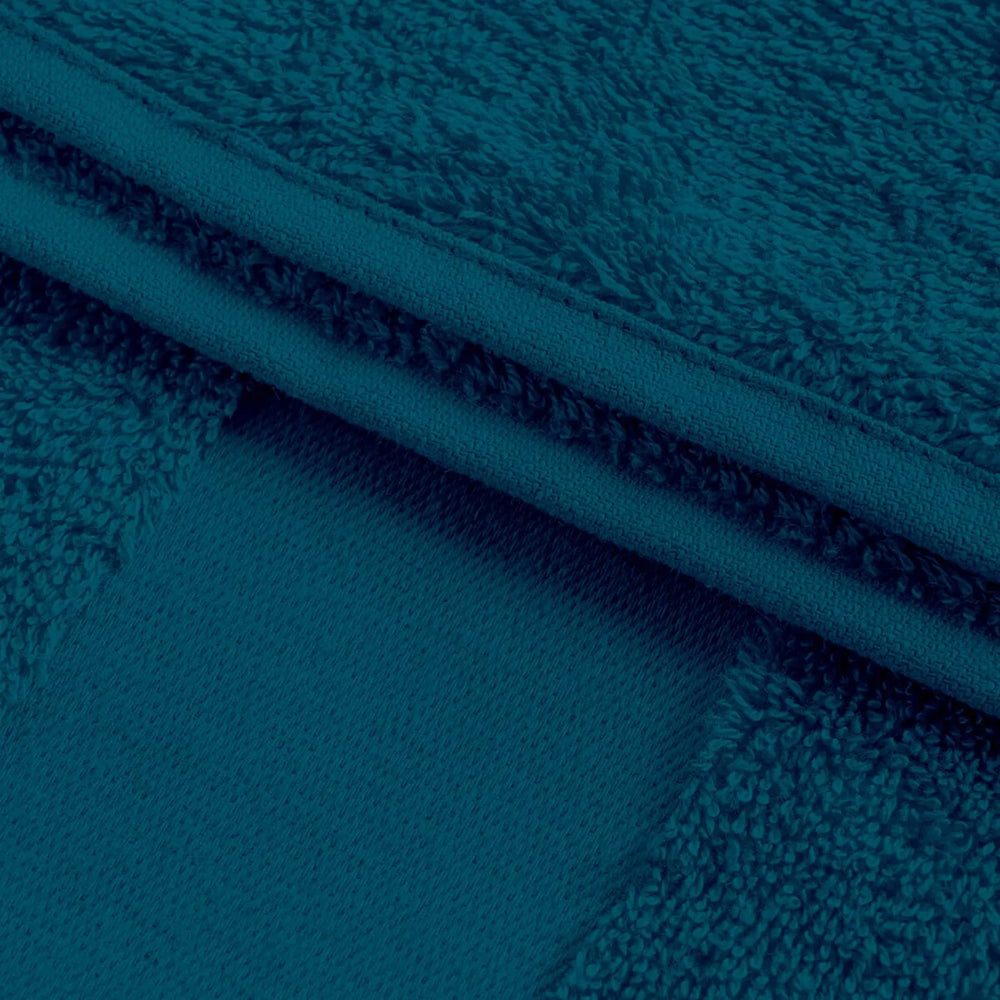 badhanddoek 100x50 450grm2 katoen petrol detail 219120