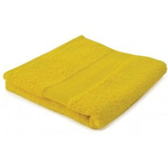 Badhanddoek 100x50 cm | Ringspun Katoen | 450 gr/m² | Geel