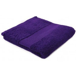 Badhanddoek 100x50 cm ringspun katoen 450 gr/m², Paars - 219120