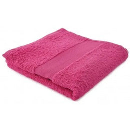 Badhanddoek 100x50 cm ringspun katoen 450 gr/m², Roze - 219120