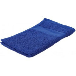 Handdoek 50 x 30 cm 100% katoen 450 gr/m², Koningsblauw - 219140