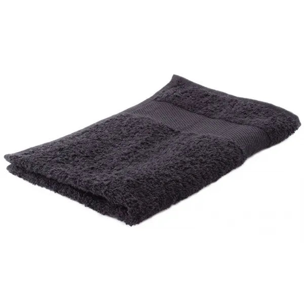 Handdoek 50 x 30 cm 100% katoen 450 gr/m², Zwart - 219140