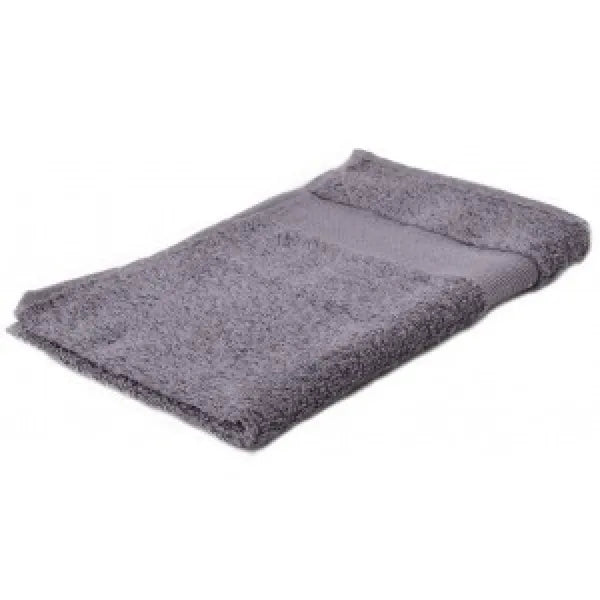 handdoek 50x30 450g katoen lichtgrijs 219140