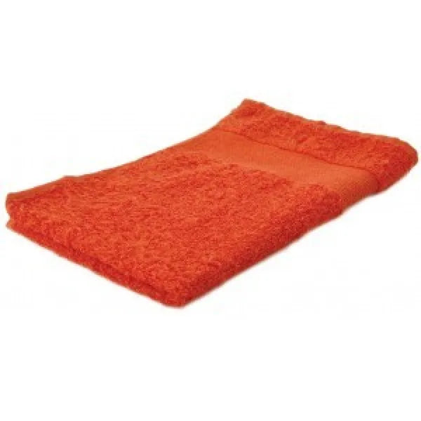 handdoek 50x30 450g katoen oranje 219140