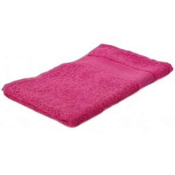 handdoek 50x30 450g katoen roze 219140
