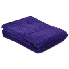 Fitness Handdoek 130x30 cm | 450 gr/m² Ringspun Katoen | Paars