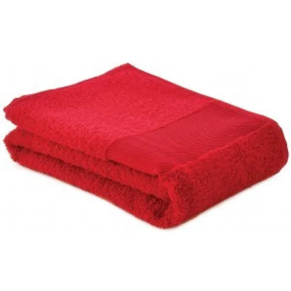 fitness handdoek 130x30 450grm2 katoen rood 219190