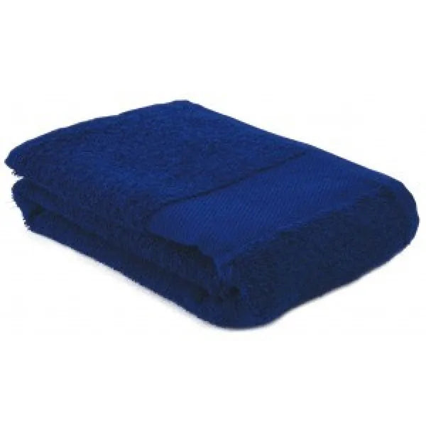 Fitness handdoek 130x30 cm 450 gr/m² ringspun katoen, Marineblauw - 219190