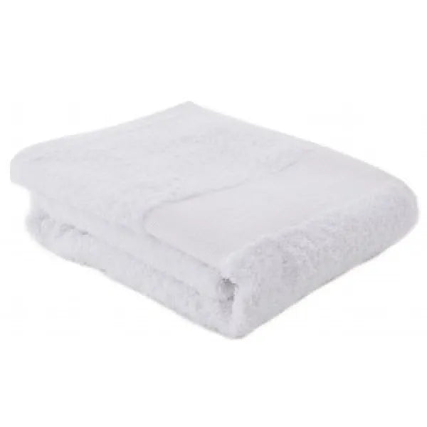 Fitness handdoek 130x30 cm 450 gr/m² ringspun katoen, Wit - 219190