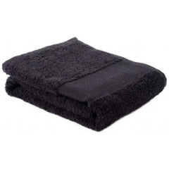 Fitness Handdoek 130x30 cm | 450 gr/m² Ringspun Katoen | Zwart