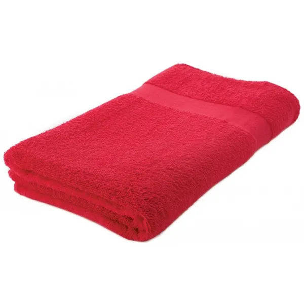 strandlaken 180x100 450grm2 katoen rood 219195