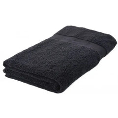 Strandlaken 180 x 100 cm | 450 gr/m² Ringspun Katoen | Zwart