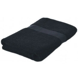 Badlaken first class 140 x 70 cm 520 gr/m² katoen, Zwart - 219500