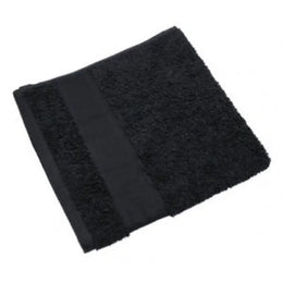 Katoenen keukenhanddoek 50 x 50 cm, Zwart - 219620