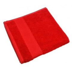 Keuken Handdoek 50 x 50 cm | 450 gr/m² Katoen | Absorberend & Stevig | Rood