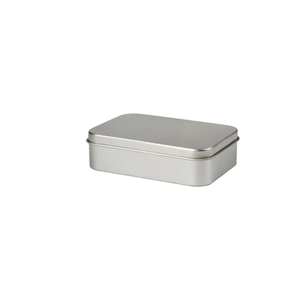 Pillendoosje met schuifdeksel, Zilver - 21PL402
